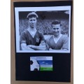 Signed picture of Jack Charlton the Leeds and England footballer. 